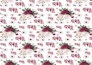 design geometric floral seamless repeat  textile pattern